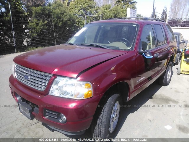 1FMDU73K24ZA18993 - 2004 FORD EXPLORER XLT/XLT SPORT/NBX 红色 照片 2