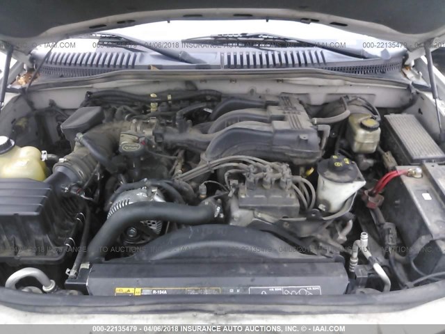 1FMZU73K45UA03772 - 2005 FORD EXPLORER XLT/XLT SPORT/NBX SILVER photo 10