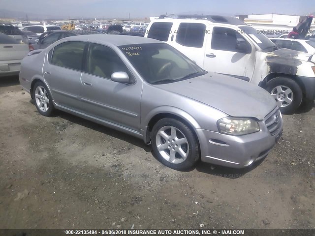 JN1DA31D33T523682 - 2003 NISSAN MAXIMA GLE/GXE/SE SILVER photo 1