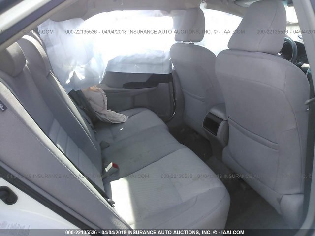 4T1BF1FK3FU883126 - 2015 TOYOTA CAMRY LE/XLE/SE/XSE თეთრი ფოტო 8