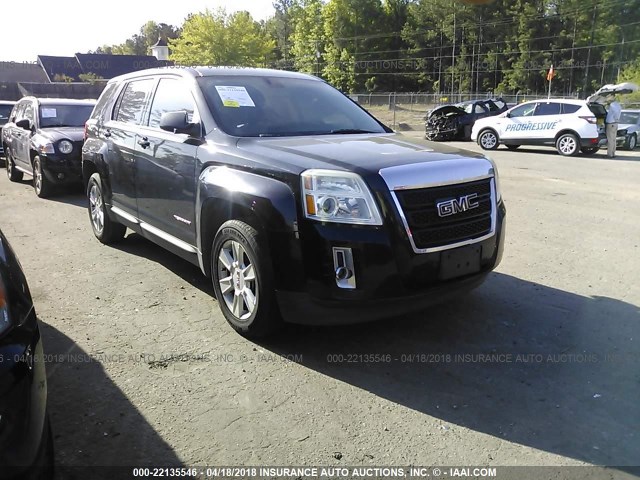 2CTALMEC8B6246055 - 2011 GMC TERRAIN SLE BLACK photo 1