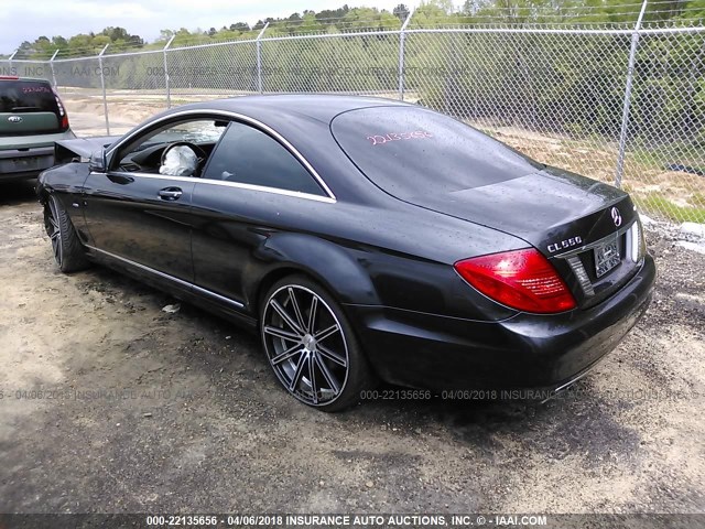 WDDEJ9EB2CA030140 - 2012 MERCEDES-BENZ CL 550 4MATIC BLACK photo 3