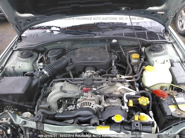 4S3BH675847619352 - 2004 SUBARU LEGACY OUTBACK AWP 绿色 照片 10