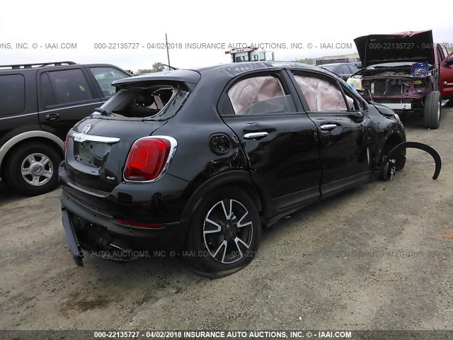 ZFBCFYAB1HP594212 - 2017 FIAT 500X POP BLACK photo 4