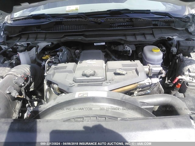 3C6UR5CL8HG532119 - 2017 RAM 2500 ST WHITE photo 10