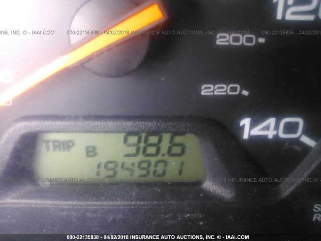 5FNRL18043B004728 - 2003 HONDA ODYSSEY EXL წითელი ფოტო 7