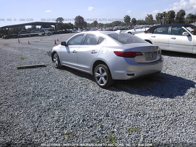 19VDE1F34FE009903 - 2015 ACURA ILX 20 SILVER photo 3