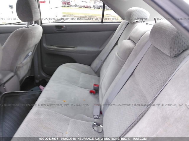 4T1BE32K74U868761 - 2004 TOYOTA CAMRY LE/XLE/SE GRAY photo 8