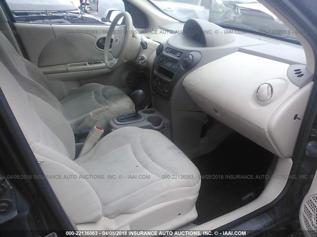 1G8AJ52F43Z116814 - 2003 SATURN ION LEVEL 2 BLACK photo 5