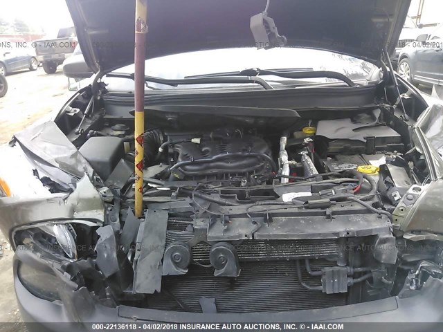 1C4PJMBSXFW521282 - 2015 JEEP CHEROKEE TRAILHAWK 绿色 照片 10