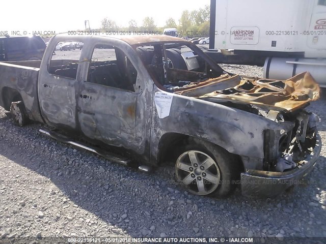 3GTP2VE33BG137814 - 2011 GMC SIERRA K1500 SLE Dark Brown photo 1