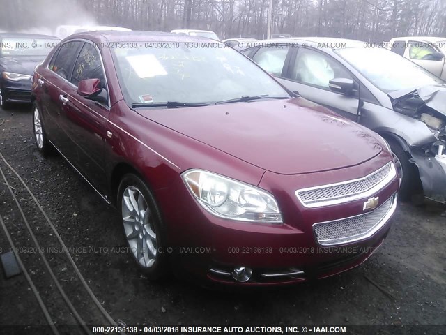 1G1ZK577X8F159739 - 2008 CHEVROLET MALIBU LTZ 红色 照片 1