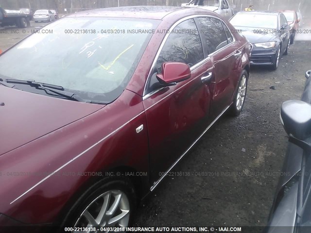 1G1ZK577X8F159739 - 2008 CHEVROLET MALIBU LTZ 红色 照片 6