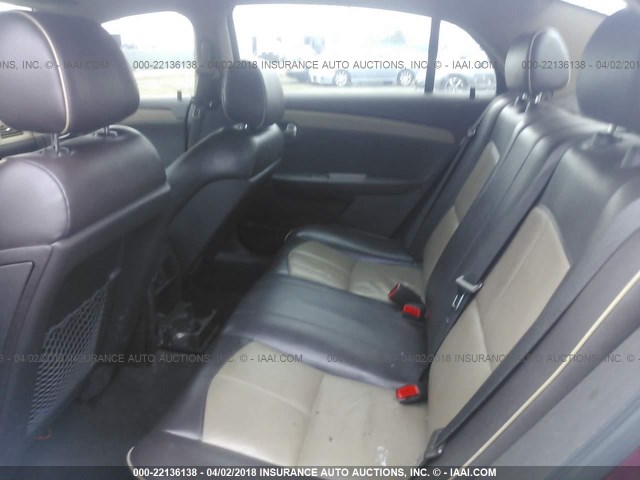 1G1ZK577X8F159739 - 2008 CHEVROLET MALIBU LTZ 红色 照片 8