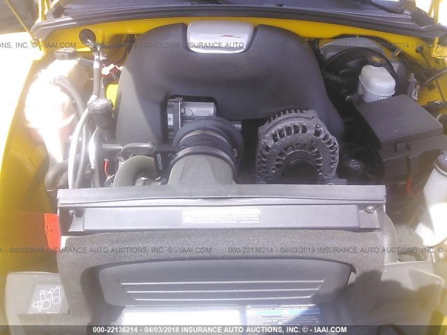 1GCES14H75B116068 - 2005 CHEVROLET SSR 黄色 照片 10