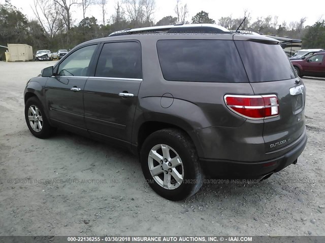 5GZER23787J166379 - 2007 SATURN OUTLOOK XR ყავისფერი ფოტო 3