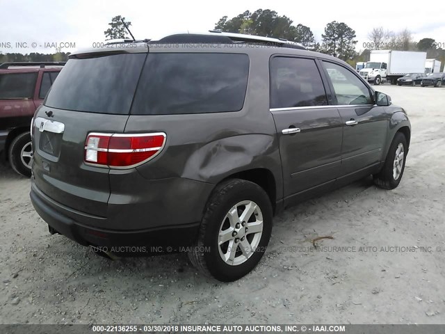 5GZER23787J166379 - 2007 SATURN OUTLOOK XR ყავისფერი ფოტო 4