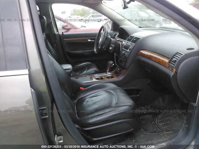 5GZER23787J166379 - 2007 SATURN OUTLOOK XR ყავისფერი ფოტო 5