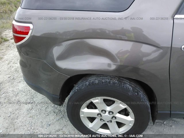 5GZER23787J166379 - 2007 SATURN OUTLOOK XR ყავისფერი ფოტო 6