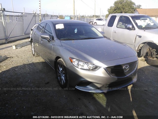 JM1GJ1U53F1215432 - 2015 MAZDA 6 SPORT Gris foto 1