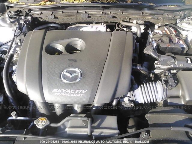 JM1GJ1U53F1215432 - 2015 MAZDA 6 SPORT Gris foto 10