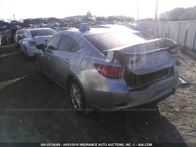 JM1GJ1U53F1215432 - 2015 MAZDA 6 SPORT Gris foto 3
