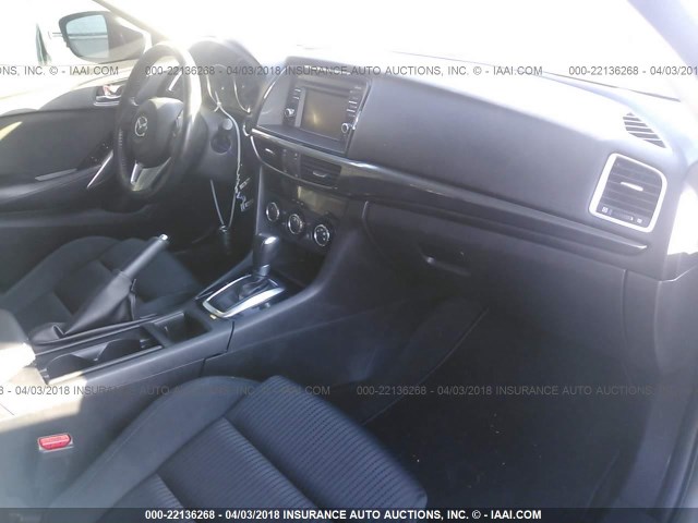 JM1GJ1U53F1215432 - 2015 MAZDA 6 SPORT Gris foto 5