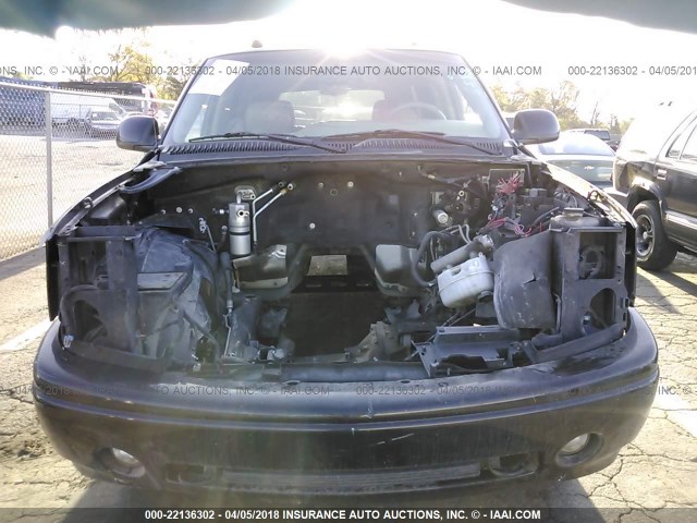 1GKEK63U45J228591 - 2005 GMC YUKON DENALI BLACK photo 6