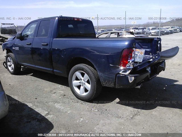 1C6RR6FT6DS537863 - 2013 RAM 1500 ST BLUE photo 3