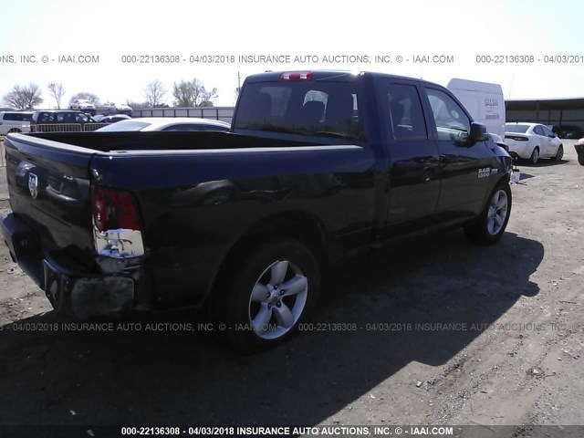 1C6RR6FT6DS537863 - 2013 RAM 1500 ST BLUE photo 4