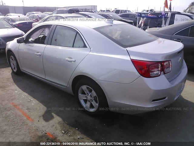 1G11C5SA4GF139918 - 2016 CHEVROLET MALIBU LIMITED LT SILVER photo 3