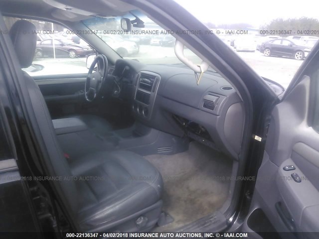 1FMZU63K13ZB48133 - 2003 FORD EXPLORER XLT/XLT SPORT/NBX BLACK photo 5
