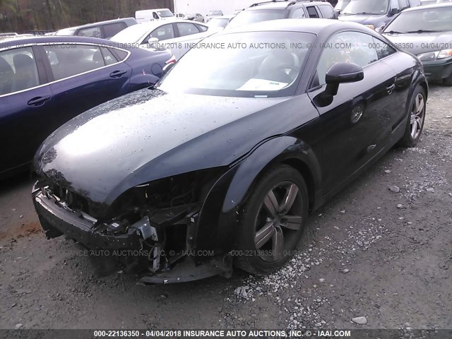 TRUHF38J091018933 - 2009 AUDI TT BLACK photo 2