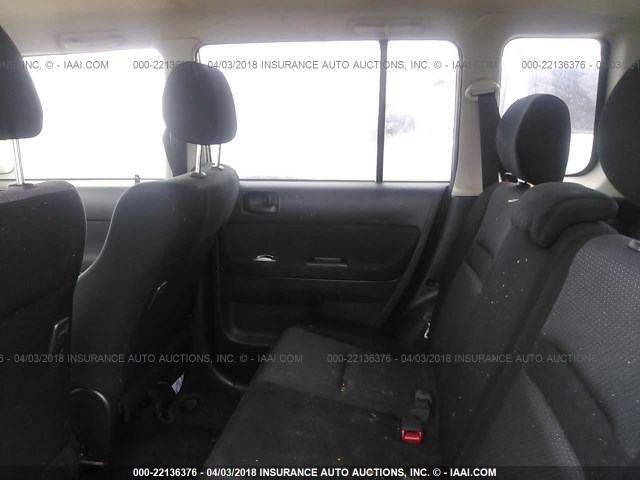 JTLKT324964125411 - 2006 TOYOTA SCION XB SILVER photo 8