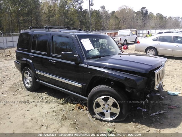 1J4RH4GK1AC157531 - 2010 JEEP COMMANDER SPORT Սև լուսանկար 1