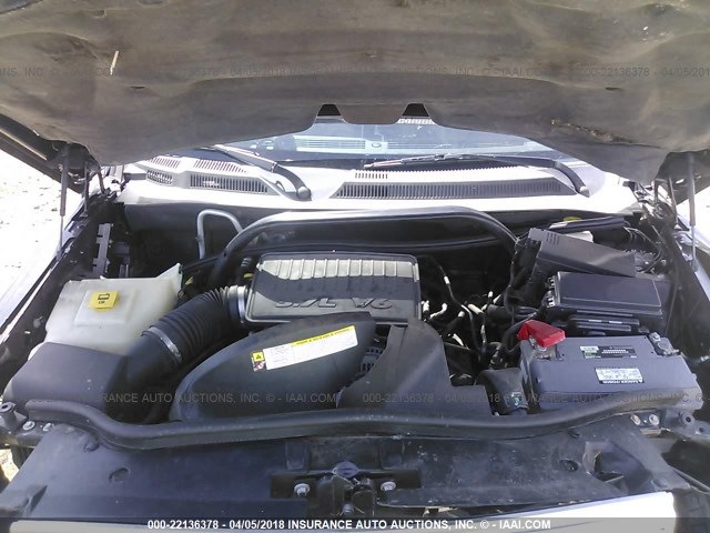 1J4RH4GK1AC157531 - 2010 JEEP COMMANDER SPORT Սև լուսանկար 10