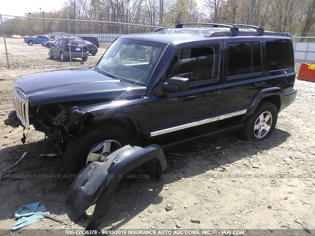 1J4RH4GK1AC157531 - 2010 JEEP COMMANDER SPORT Սև լուսանկար 2