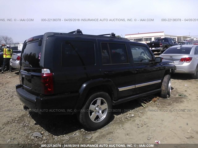 1J4RH4GK1AC157531 - 2010 JEEP COMMANDER SPORT Սև լուսանկար 4
