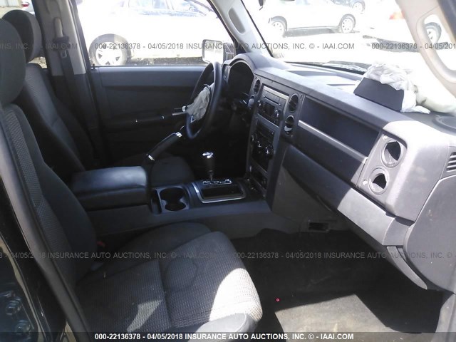 1J4RH4GK1AC157531 - 2010 JEEP COMMANDER SPORT Սև լուսանկար 5