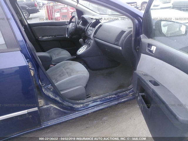 3N1AB6AP8AL720926 - 2010 NISSAN SENTRA 2.0/2.0S/SR/2.0SL Navy photo 5