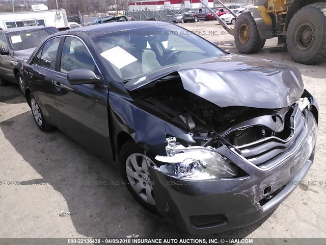 4T1BF3EK5AU063667 - 2010 TOYOTA CAMRY SE/LE/XLE GRAY photo 1