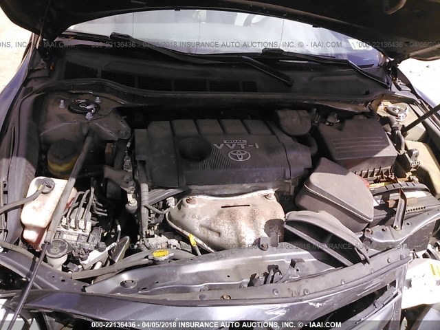 4T1BF3EK5AU063667 - 2010 TOYOTA CAMRY SE/LE/XLE GRAY photo 10