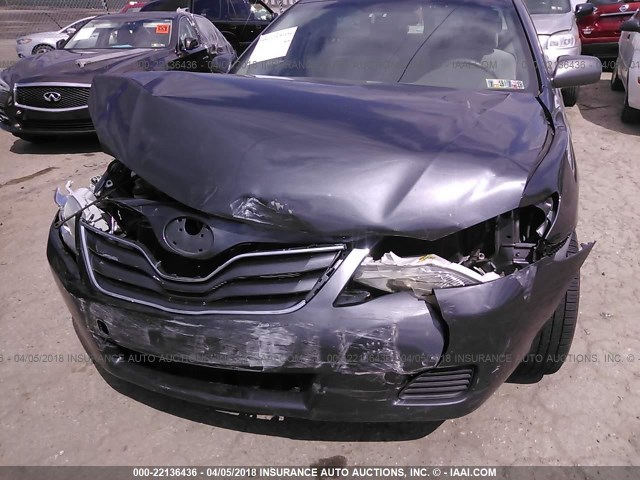 4T1BF3EK5AU063667 - 2010 TOYOTA CAMRY SE/LE/XLE GRAY photo 6