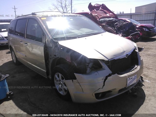 2A4RR5D12AR240312 - 2010 CHRYSLER TOWN & COUNTRY TOURING GOLD photo 1
