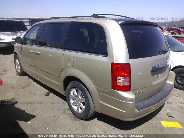 2A4RR5D12AR240312 - 2010 CHRYSLER TOWN & COUNTRY TOURING GOLD photo 3