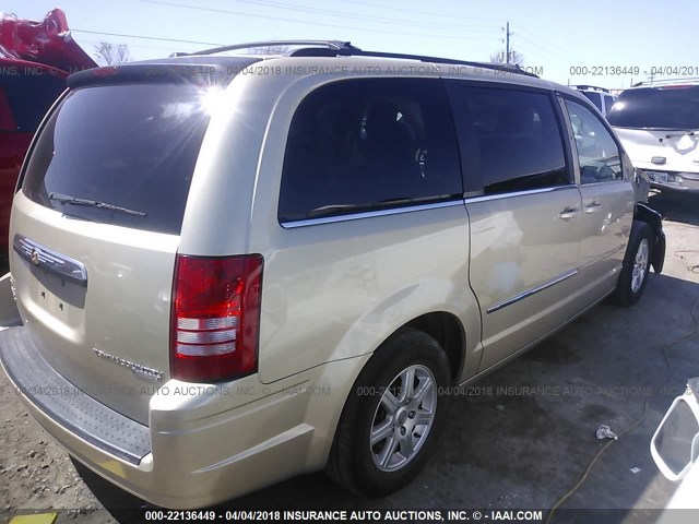 2A4RR5D12AR240312 - 2010 CHRYSLER TOWN & COUNTRY TOURING GOLD photo 4