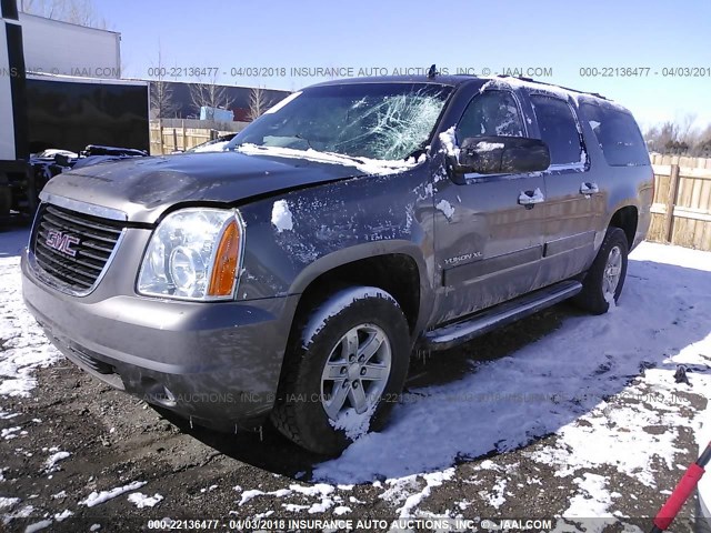 1GKS2HE70CR248793 - 2012 GMC YUKON XL K1500 SLE TAN photo 2