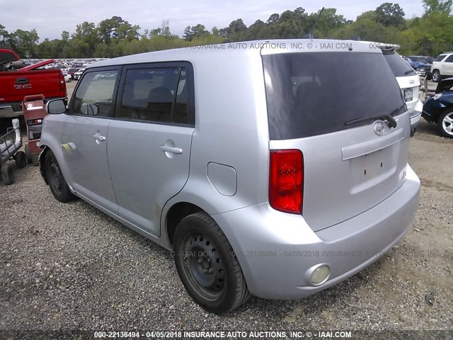JTLKE50E781023322 - 2008 TOYOTA SCION XB ვერცხლისფერი ფოტო 3
