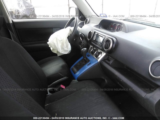 JTLKE50E781023322 - 2008 TOYOTA SCION XB ვერცხლისფერი ფოტო 5