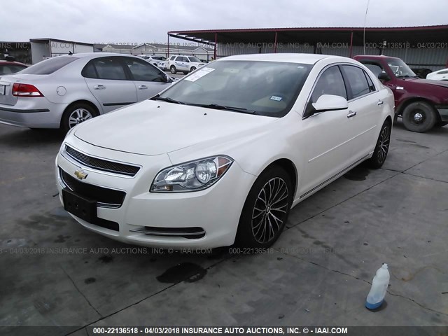 1G1ZC5E09CF296425 - 2012 CHEVROLET MALIBU 1LT 白色 照片 2